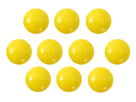 イベント　抽選玉　黄の画像