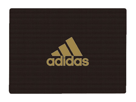 スポーツ文具　adidas　下敷き　黒金のサムネイル画像