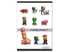 キャラ文具　Minecraft 　自由帳：ホ...のサムネイル画像