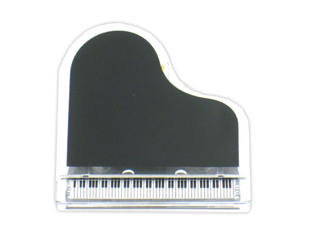 ファン雑貨　ピアノクリップ　ブラックのサムネイル画像