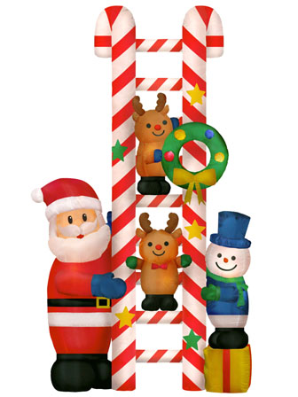 エアーディスプレイ　クリスマスはしごフレンズのサムネイル画像