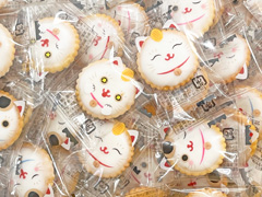 景品用お菓子　まねきねこヨーチ（100個入り...のサムネイル画像