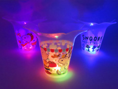 スヌーピー光るフラワーカップのサムネイル画像