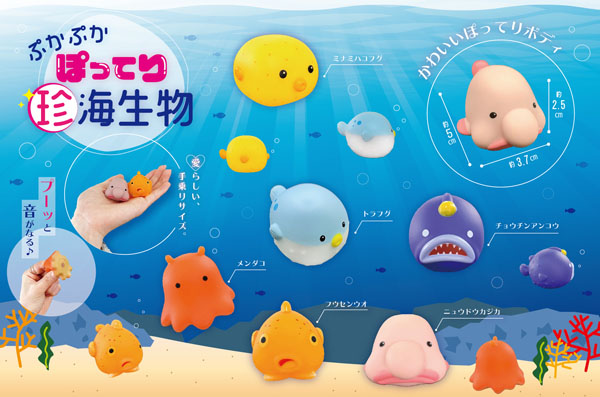 ぷかぷかぽってり珍海生物